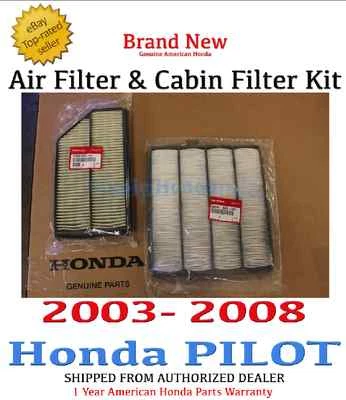 Genuine OEM Honda Pilot Engine Air & Cabin Filter 2003-2008 - Image 1 of 4