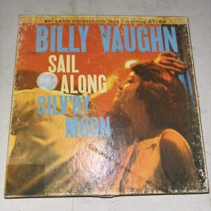 Reel To Reel Music Tapes Billy Vaughn “Sail Along and Silv’ry Moon” Untested - Picture 1 of 8