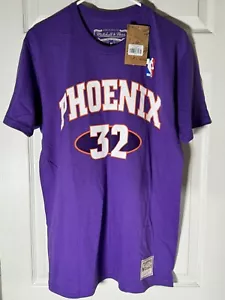 NWT Mitchell & Ness Phoenix Suns Amar’e Stoudemire Name And Number T-Shirt Tee M - Picture 1 of 2