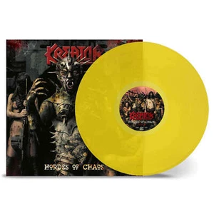 KREATOR - Hordes Of Chaos - Vinyl-LP - yellow Vinyl - Foto 1 di 2
