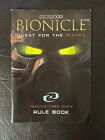 Bionicle Quest for the Masks Sammelkartenspiel nur Regelbuch 