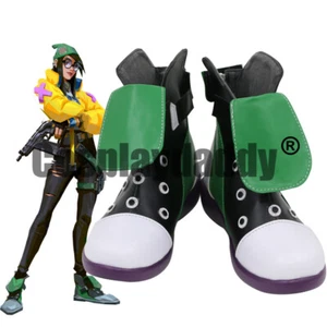 Valorant Agent Killjoy Game Cosplay Shoes Boots C006 - Picture 1 of 4