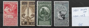 ITALY @ 1911 - 50° Anniversary Complete Set MNH NICE PRICED @ It.245 - Picture 1 of 1