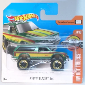 Hot Wheels 2017 #130 - DVB66 - HW Hot Trucks - Chevy Blazer 4x4 - Imagen 1 de 1