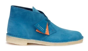 Clarks NEW Desert Boots Dark Teal SZ 10 M US/43 EU 61309314 NEW IN BOX Turquiose - Picture 1 of 18