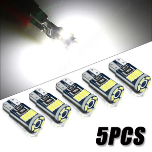 5x T10 White Roof Cab Marker Clearance Lights LED Bulbs For Hummer H2 2003-2009 - Picture 1 of 12