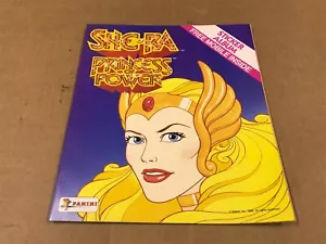 Álbum de pegatinas vintage 1986 Panini She-Ra Princess of Power sin usar - Imagen 1 de 6