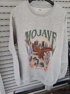 Sweat-Shirt hellgrau meliert GrL Yourturn mit Aufdruck - Bild 1 von 4