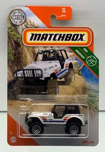 Matchbox '60 Jeep 4x4 WHITE MBX Mountain Off Road 80/100 - Picture 1 of 4