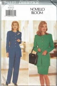 Butterick Sewing Pattern 4339 Jacket Skirt Pants Misses Size 18-22 - Picture 1 of 2