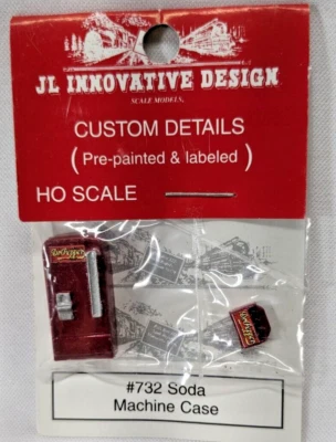 HO scale JL Innovative Design #732 SODA MACHINE CASE - Image 1 of 3