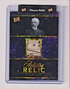 2023 PIECES OF THE PAST ART & MUSIC EDITION RELIC PYOTR-LLYICH TCHAIKOVSKY - Picture 1 of 1