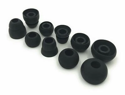 Powerbeats 3 fundas de repuesto para puntas de auriculares para Beats Powerbeats3 (negro) Foto 1 de 2