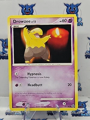 Drowzee - 65/106 - Pokemon Great Encounters LP  - Image 1 of 2