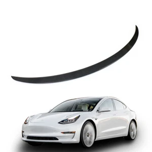 Tail Wing Rear Spoiler Trunk Wings For Tesla Model 3 2017-2023 Accessories ABS - Imagen 1 de 11