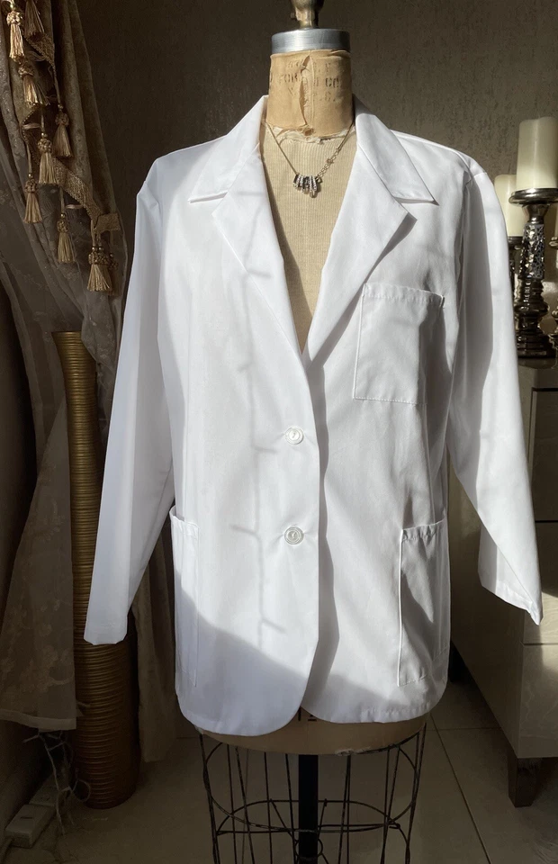 Lab coat white size L - Image 1 of 4
