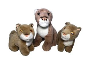 La Compagnie Des Ours Realistic Lion Family Cub With Mom Soft Toy Plush - Picture 1 of 16