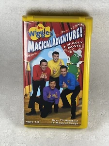 The Wiggles Magical Adventure! A Wiggly Movie VHS In Hard Yellow Case - Tested - Picture 1 of 4
