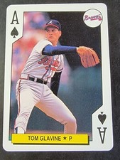 1991 Major League All-Stars Playing Card #AS Tom Glavine *BUY 2 GET 1 FREE*