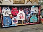 Michael Jordan Signed Jersey Framed Career Collage Funko Pop Shoes One Of A Kind