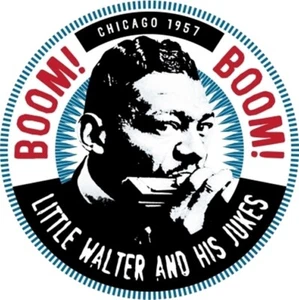 Little Walter 3" Fridge Magnet  Rock blues legend Pop Juke harp harmonica - Picture 1 of 2