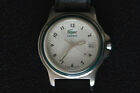 LACOSTE 3000G QUARTZ WATCH SILVER GREY BLUE DIAL LEATHER STRAP A CLASSIC BEAUTY