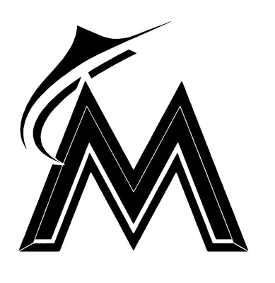 Decal Vinyl Truck Car Sticker - MLB Baseball Miami Marlins - Image 1 of 2