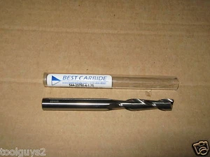 Best Carbide 5/16" Dia 2 Flute Univ X-Long 1 5/8" LOCx 4"OAL Carbide EndMill NEW - Picture 1 of 1