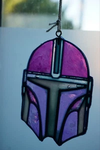 Mandalorianer Helm Suncatcher - Bild 1 von 24