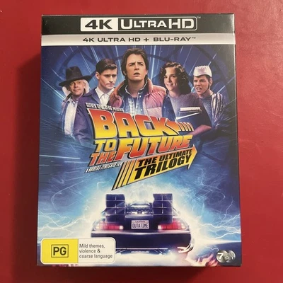 Back To The Future - Ultimate Trilogy 4K UHD + Blu-Ray Boxset - NEW & SEALED - image 1 of 2