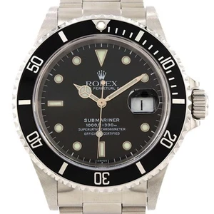 Authentische ROLEX Submariner Date 16610. SS Automatic #U #270-004-056-6907 - Bild 1 von 9