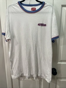 Men’s Supreme Classic White T Shirt Size XL - Picture 1 of 9