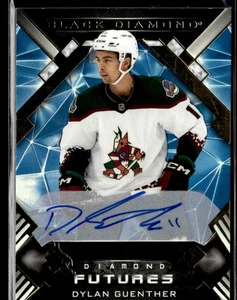 2022-23 UD Black Diamond Diamond Futures Dylan Guenther Rookie Auto 53/65 - Picture 1 of 2