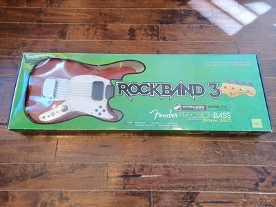 Guitarra Xbox 360 Rock Band 3 Stratocaster Fender Mustang con caja - Probada - Foto 1 de 4