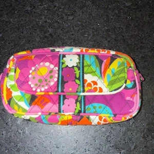 NEW VERA BRADLEY VA VA BLOOM MIRRORED MAKEUP BAG - Picture 1 of 10