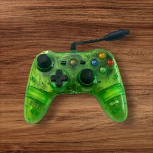 PowerA Microsoft Xbox 360 Green Mini Pro EX Wired Controller W/USB adapter - Picture 1 of 4
