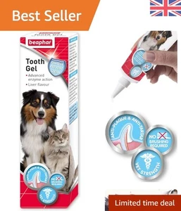 Advanced Enzyme Toothgel for Dogs & Cats – 100g | Non-Brush Dental Care - Picture 1 of 8