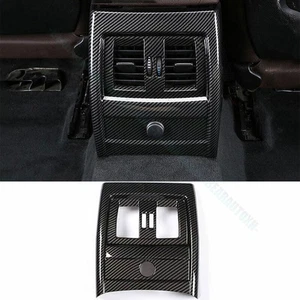 Fit For BMW 3 4 Series GT 2013-2019 Carbon Fiber Rear Air Outlet Vent Cover Trim - Foto 1 di 5