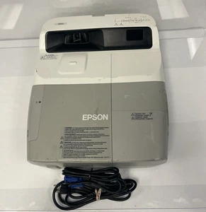 Epson PowerLite 450W 3LCD Projector Ultra Short Throw Multimedia 4915 Lamp Hours - Picture 1 of 11