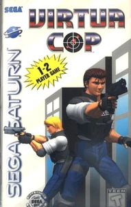 Virtua Cop For Sega Saturn Vintage Shooter 2E - Picture 1 of 3