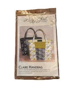 Claire Handtasche Muster Handtasche Beuteltasche Taschen faules Mädchen Designs 10,25 x 9,25 x 4 Zoll - Bild 1 von 4