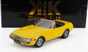KK-Scale 1/18 Ferrari 365 GTS Daytona Spider 1-Series 1969 Yellow KKDC180615 - Picture 1 of 6