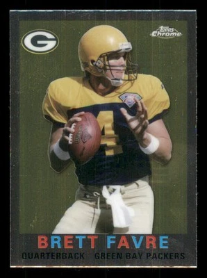 2015 Topps Chrome Mini 60th Anniversary #T60BF Brett Favre - Image 1 of 2