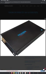 Trauma Car Audio TCS-100.4ab Bluetooth - Bild 1 von 4