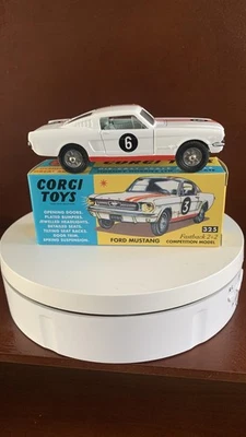 Corgi Model Club 325 Ford Mustang Fastback 2+2 Competition Model Boxed inc COA - Image 1 of 4
