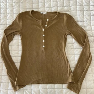 Rag & Bone The Knit Rib Henley White XS Long Sleeve Shirt Top NWOT - Picture 1 of 4