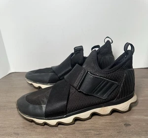 Sorel Kinetic Sneak Sneaker Schuhe schwarz Slipper Hakenschlaufe Damengröße 7 - Bild 1 von 7