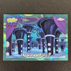 The Horned Forest 2025 Topps Cromo Bob Esponja Pantalones Cuadrados Aqua Lava/199 #168 - Imagen 1 de 11