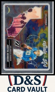 2024 Panini Zenith #8 Justin Herbert State of the Art - Picture 1 of 2