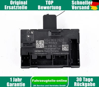 Centralina porta anteriore destra Skoda Octavia III 5E 5Q4959393E - Immagine 1 di 4